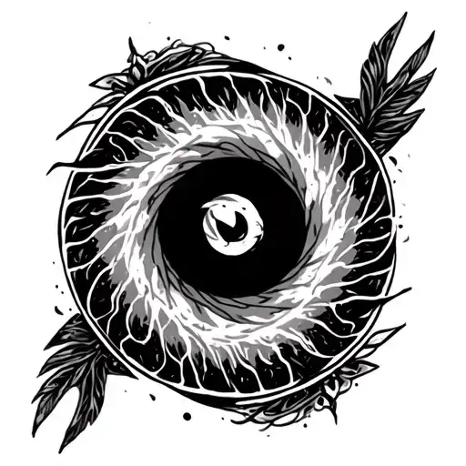 Boredom Symbol tattoo design idea