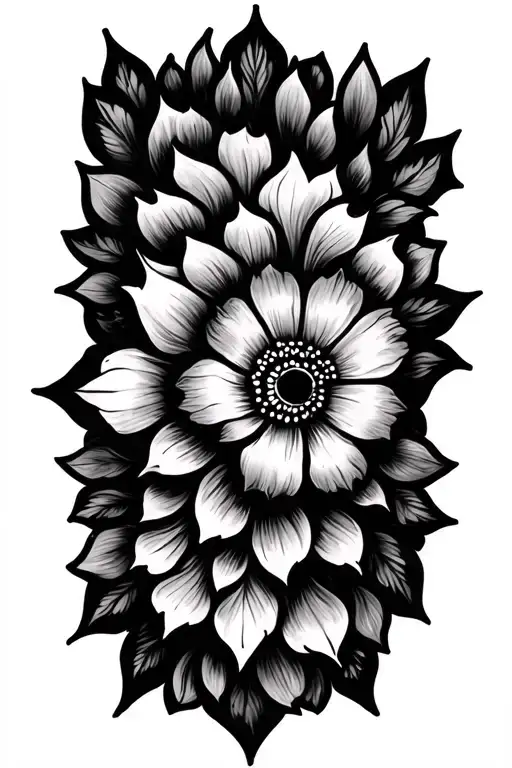 Henna tattoo design idea