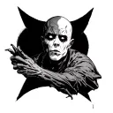 the sandman comic tattoo design idea