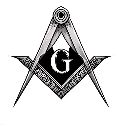 freemason symbol tattoo design idea