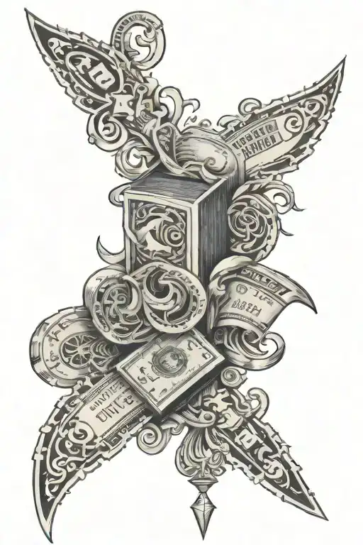 Money Maker tattoo design idea