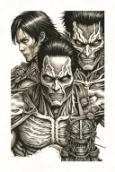 attack on titan tattoo design idea