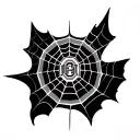 spider web, Ohio State Buckeyes tattoo design idea