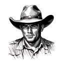 John Wayne tattoo design idea