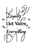 "Dogga" Loyalty Out Values Everything tattoo design idea