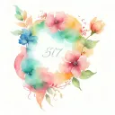 1 Peter 5 7 tattoo design idea