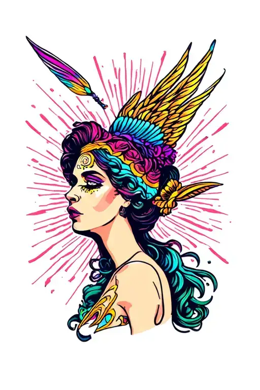 trans Rights, are Human Rights  tattoo design idea