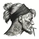 mgk tattoo design idea