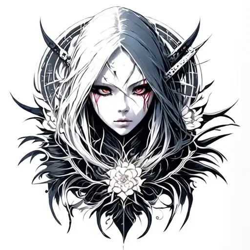 automatic nier tattoo design idea