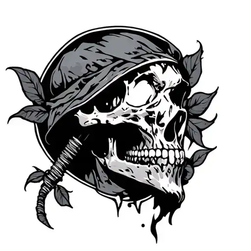 Trap tattoo design idea