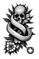 recovery from addiction  tattoo design idea