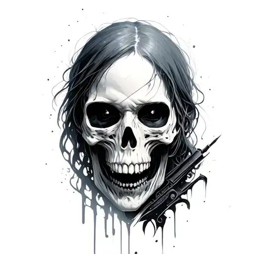 Death Stranding tattoo design idea