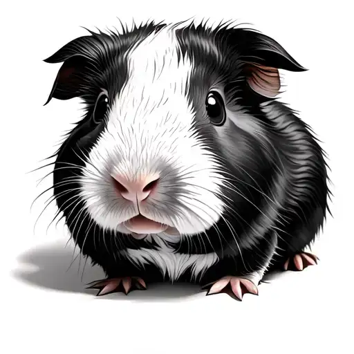 guinea pig tattoo design idea