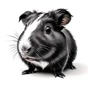 guinea pig tattoo design idea