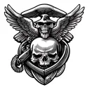 Semper fi tattoo design idea
