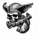 Semper fi tattoo design idea