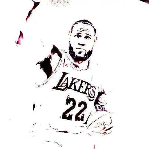 lebron james dunking tattoo design idea