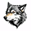 Sigma Wolf tattoo design idea
