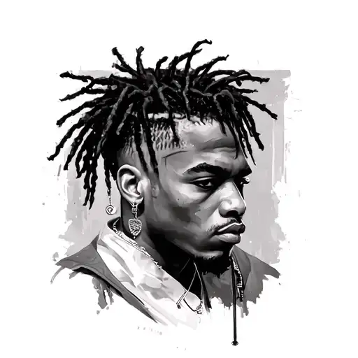 Xxxtentacion tattoo design idea