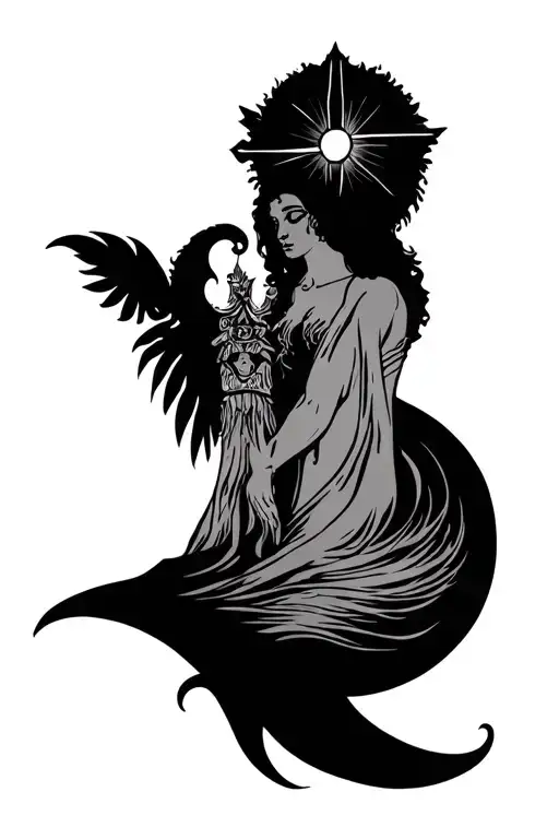 yahweh tattoo design idea