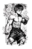 Hajime no Ippo tattoo design idea
