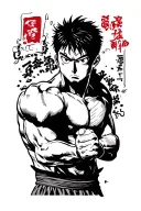 Hajime no Ippo tattoo design idea