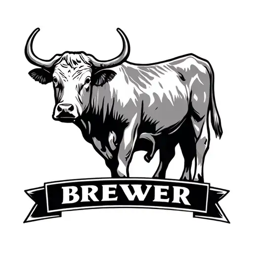 Brewer cattle brand tattoo design idea