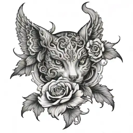 Melissa integrated tattoo design idea