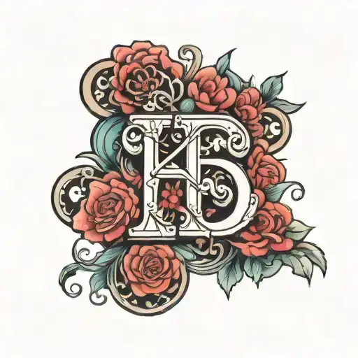 the letters EMVY mixed up when we can distinguish them tattoo design idea