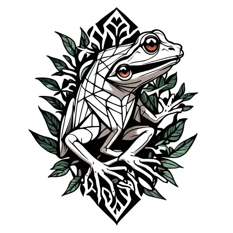 Ayahuasca, vine, kambo frog tattoo design tattoo design idea