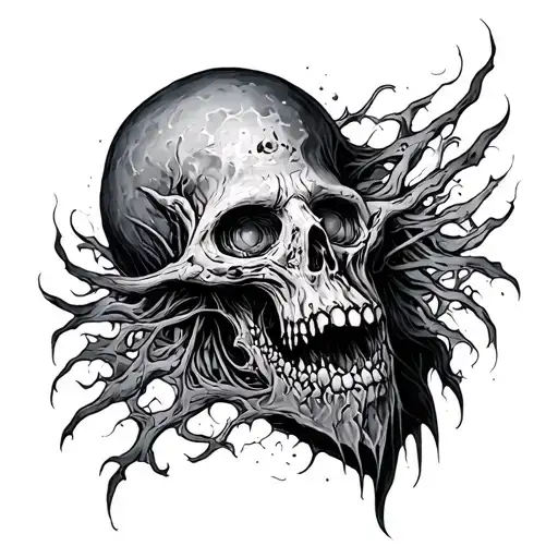 Cosmic Horror tattoo design idea