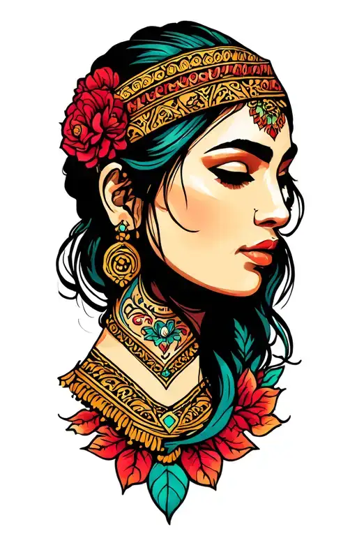 Chaldean tattoo design idea
