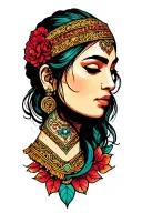 Chaldean tattoo design idea