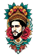 Chaldean tattoo design idea