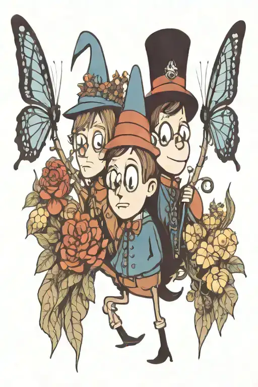 over the garden wall tattoo design idea