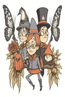 over the garden wall tattoo design idea