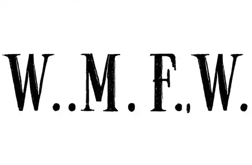 "W.M.F.W" tattoo design idea