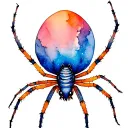 spider tattoo design idea