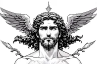 atlas greek god tattoo design idea