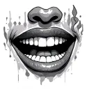 And Yet I Smile tattoo design idea