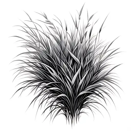 Prairie Grass tattoo design idea