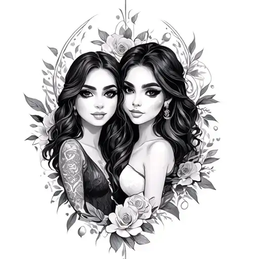 anaiah and amari tattoo design idea