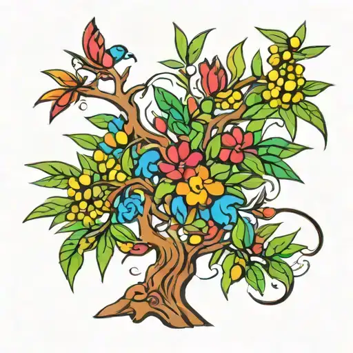 Olive Tree Therapy tattoo design idea