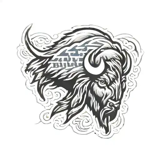 Buffalo Bills logo tattoo design idea