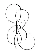 letter P, R, P intertwined tattoo design idea