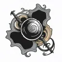 boredom symbol tattoo design idea