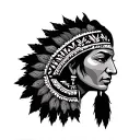 Mapuche tattoo design idea