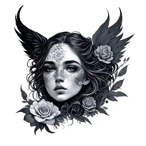 Gemini tattoo design idea