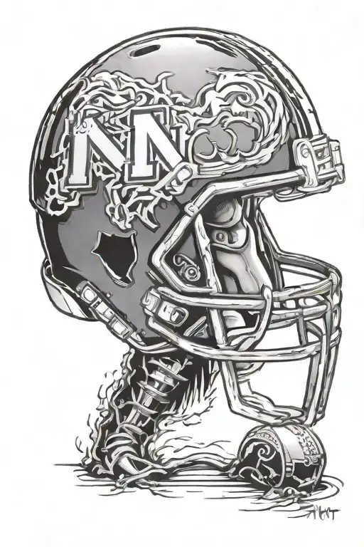 Nebraska Football tattoo design idea