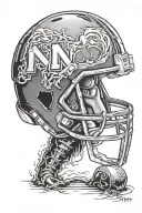 Nebraska Football tattoo design idea